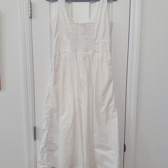 Re-imagined by J. Crew White Button Down Dress - Picture 3 of 5